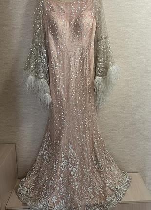 Вишукана,неймовірно красива,ніжна вечірня сукня-плаття турецького бренда🌷🌷🌷