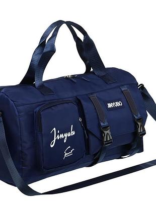 Сумка спортивна jinyubo кольору в асортименті синій