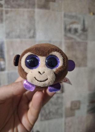 Набор игрушек teeny ty stackables 4 дюйма, monkey boo, monkey mwmt 2016