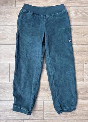 Жіночі скелелазні штани італійського бренду e9 з стрейчового вільвету для скелелазіння та  для йоги