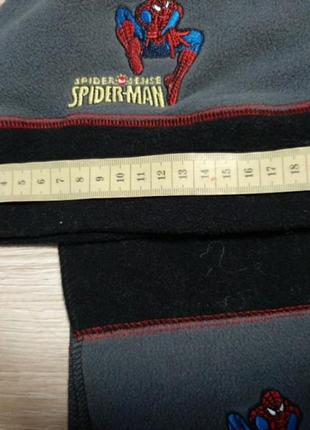 Набір шапочка і шарфик флісові spider-man5 фото