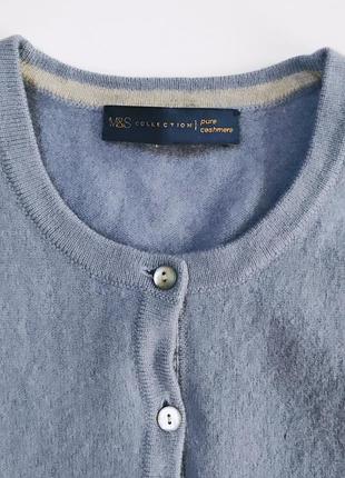 Кашемировый кардиган mark's spencer, размер s 2