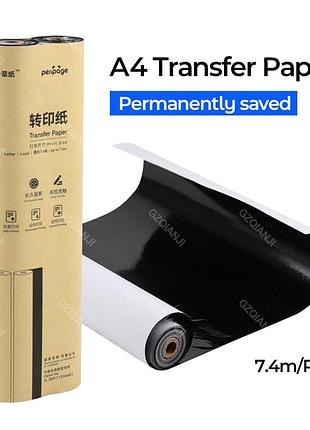 Трансферная бумага peripage а4 для тату фото бумага для термопринтера а4