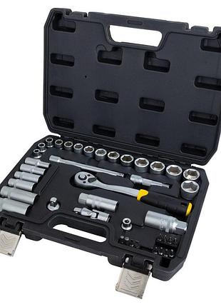 Набор насадок торцевых и бит 3/8" 39шт crv mid sigma (6003601)