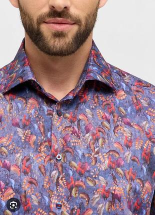 Мужская рубашка на длинный рукав фирмы eterna