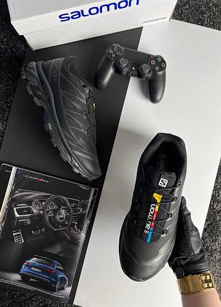 Нові чоловічі кросівки salomon xt-6 adv gtx all black