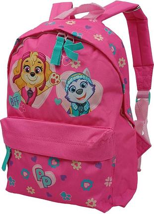 Небольшой детский рюкзак для девочки щенячий патруль розовый