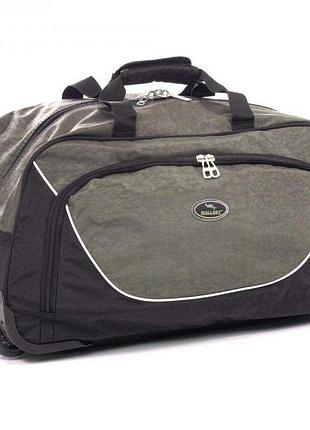 Сумка дорожная спортивная на колесах wallaby 57l черная