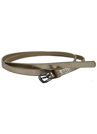 Женский ремень c&a золотистый