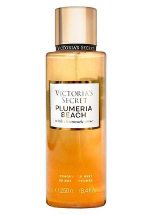 Парфумований спрей для тіла victoria's secret plumeria beach with chromatic rose 250 мл
