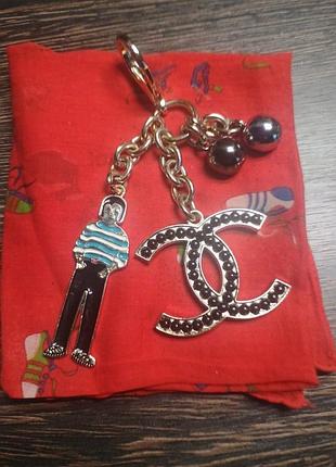 Оригинал подвеска на сумку chanеl