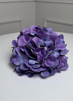Гортензія штучна латексна h=70см d=17 cm 1шт. колір: лавандовий