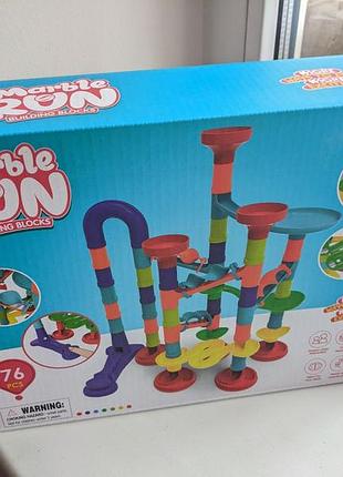 Конструктор "marble run" трек з кулькою 76 дет кор. 26*7,5*20 см mic 2