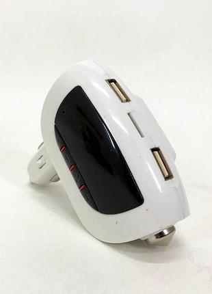 Автомобильный трансмиттер fm модулятор mod, usb трансмиттер, fm модулятор с аккумулятором. h21 bt 2