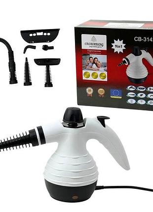 Багатофункціональний пароочисник crownberg cb-3142 9в1