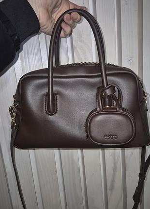 Сумка естро шкіряна сумка