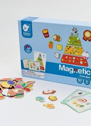 Магнитная игра-книга classic world еда, 20041
