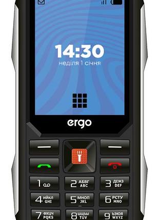 Мобильный телефон ergo e283 dual sim black orange (7199690)