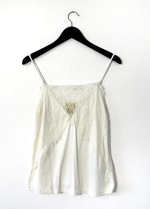 Топ з мереживом h&m