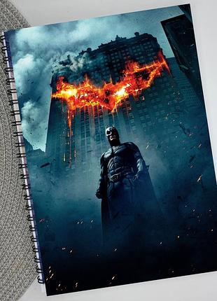 Тетрадь бэтмен batman бетмен на пружине 48 листов клетка 21219