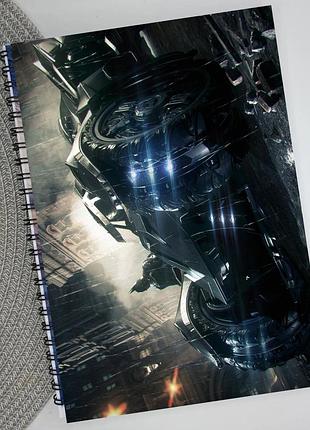 Блокнот бэтмен batman бетмен на пружине 48 листов а6 (21285)