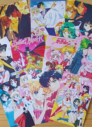 Набор открыток сейлор мун sailor moon 10 шт код 24446
