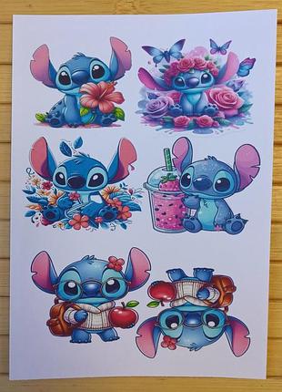 Стикерпак (не прорезной) стич stitch а5 код 25169