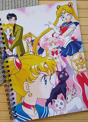 Тетрадь на пружине сейлор мун sailor moon 22191