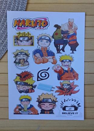 Стикерпак (не прорезной) наруто naruto а5 (25890)
