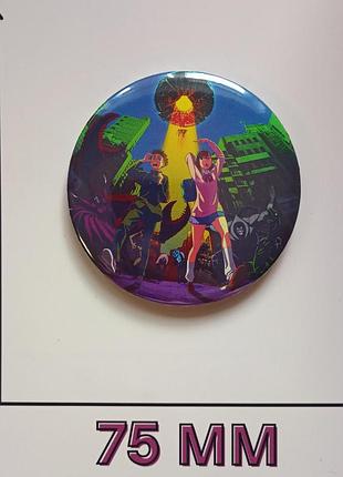 Значок дандадан dandadan 7,5 см