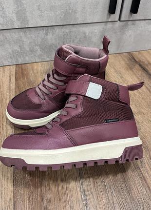 Хайтопи черевики весняні високі кросівки hm для дівчинки 30 розмір