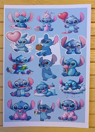 Стикерпак (не прорезной) стич stitch а4 код 25175