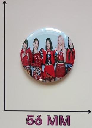 Значок на булавке 5,6 см айдиль (g)i-dle (22099)