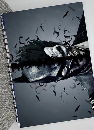 Блокнот бэтмен batman бетмен на пружине 48 листов а6 (21289)