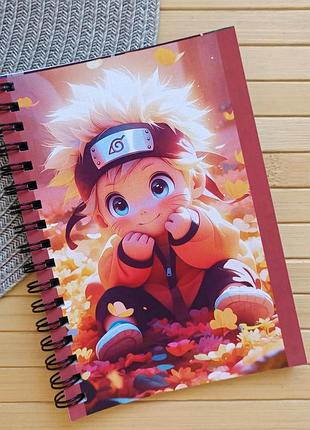 Блокнот аниме наруто naruto на пружине 48 листов а6 (22406)