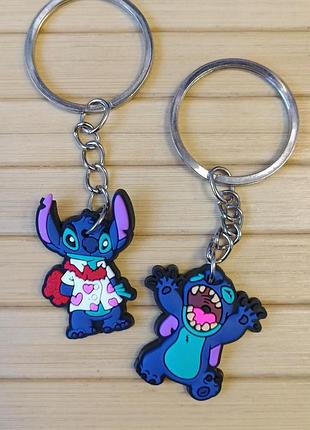 Брелок стич stitch набор 2 шт (25938)