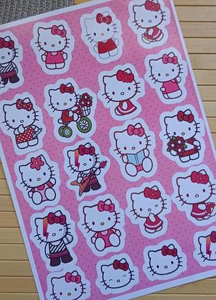 Стикерпак (не прорезной) hello kitty хелоу кити а5 22663
