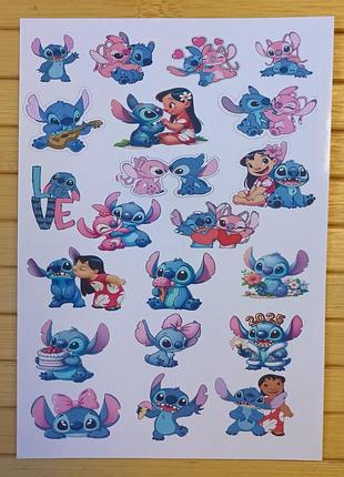 Стикерпак (не прорезной) стич stitch а4 код 25162