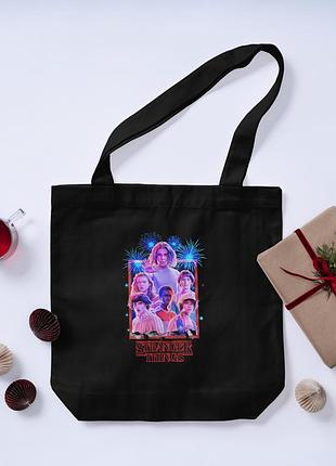 Сумка шопер очень странные дела stranger things (27246)