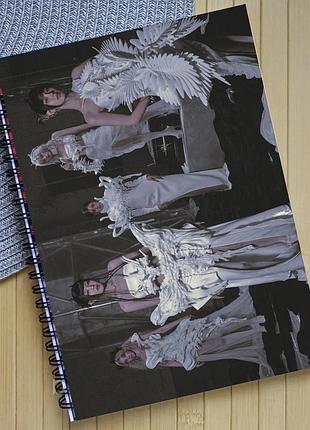 Тетрадь айдль i-dle на пружине 48 листов клітинка