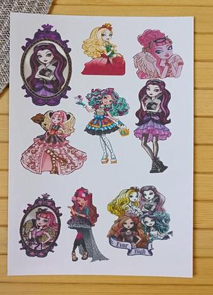 Стікерпак (не прорізаний) ever after high евер афтер хай а4 (25954)