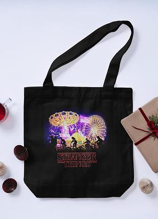 Сумка шопер очень странные дела stranger things (27249)