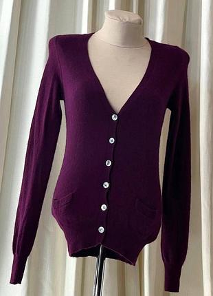 Шикарний кашеміровий светр джемпер кардиган