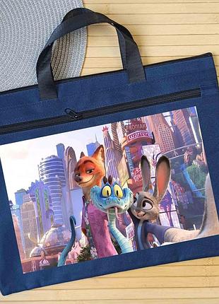 Сумки для ноутбука зоотрополіс zootopia