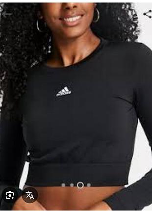 Лонгслив, кроп топ adidas