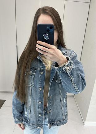 Нова джинсовка жіноча zara