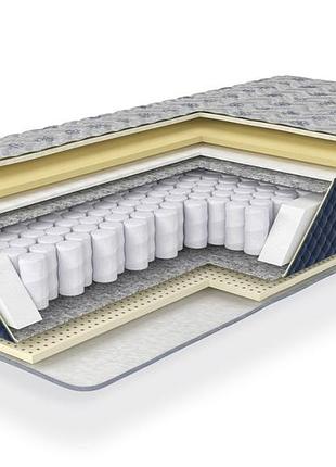 Матрац ортопедичний флореш (незалежні пружини, pocket spring, двоспальний, 150 × 190 см) akant