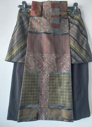 Вінтажна колекційна міді спідниця kenzo.
