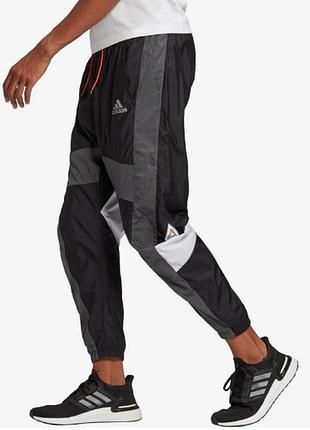 Нейлоновые спортивные штаны adidas performance space race sportswear o tracksuit bottoms