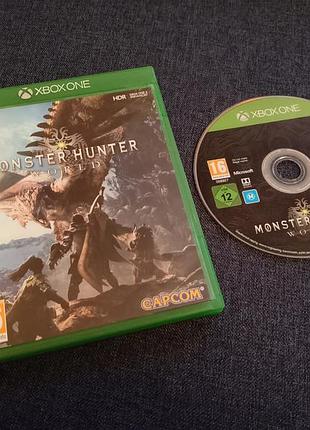 Диск monster hunter world (xbox one)